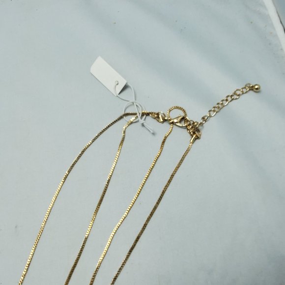 Shop HQ double strand gem en vogue stone necklace turq and lilac stones - Picture 6 of 8